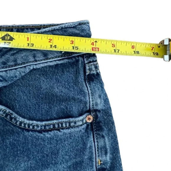 BDG Sustain Blue Mom Jeans Denim Distressed High Waisted W 30 - Picture 5 of 10